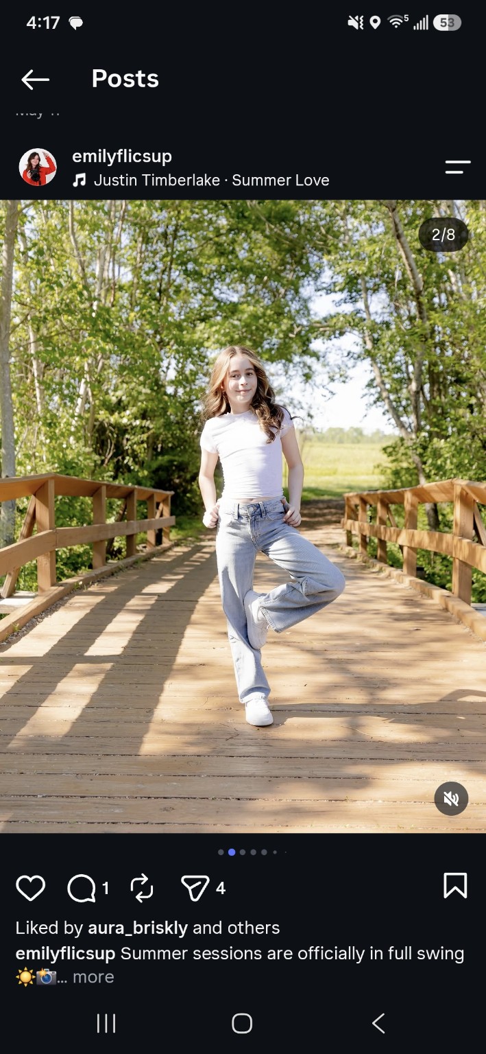 Summer: On the bridge