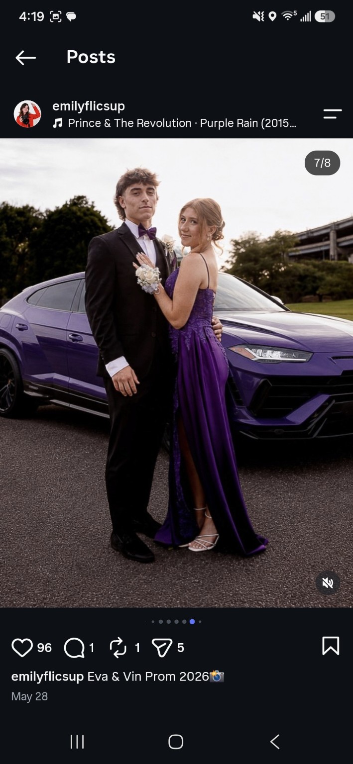 Prom: Purple hour